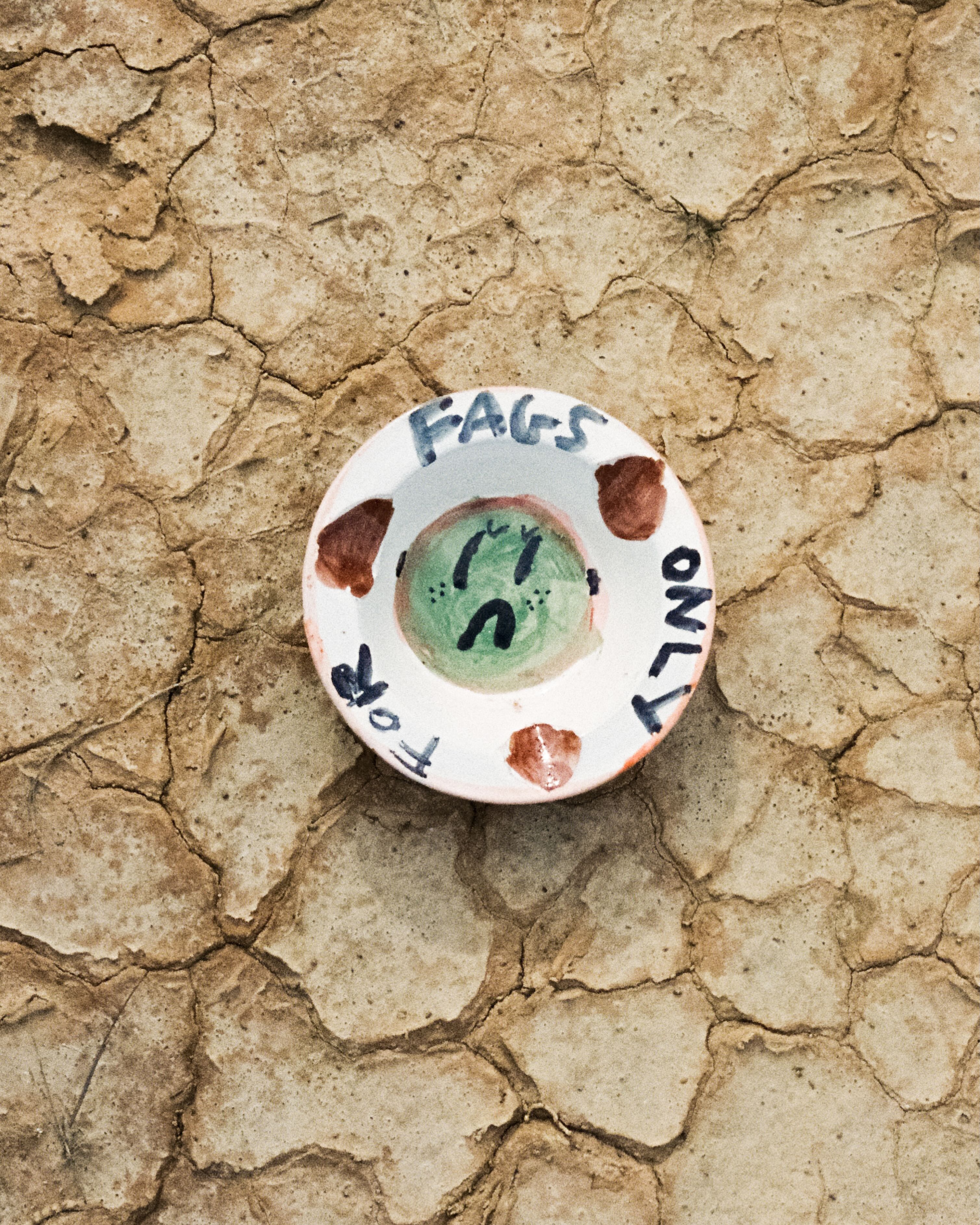 Cenicero "For fags only"